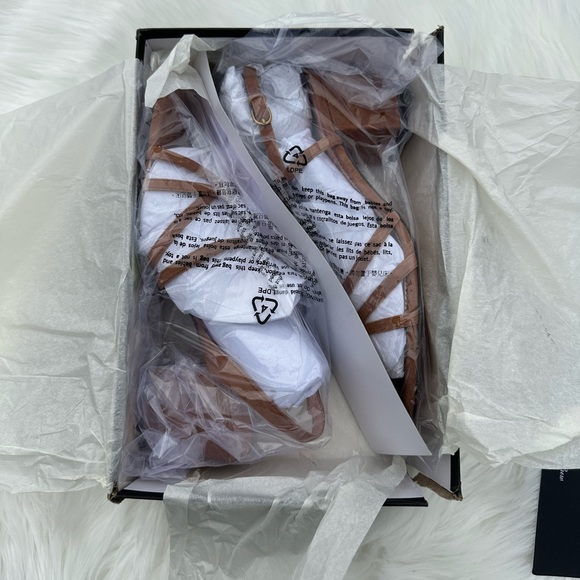 NWB J. Crew Odette Strappy Sandals - Carmel - Picture 12 of 12